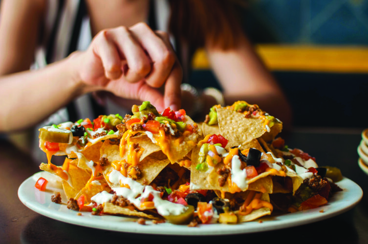 Nachos make the  ideal game day snack
